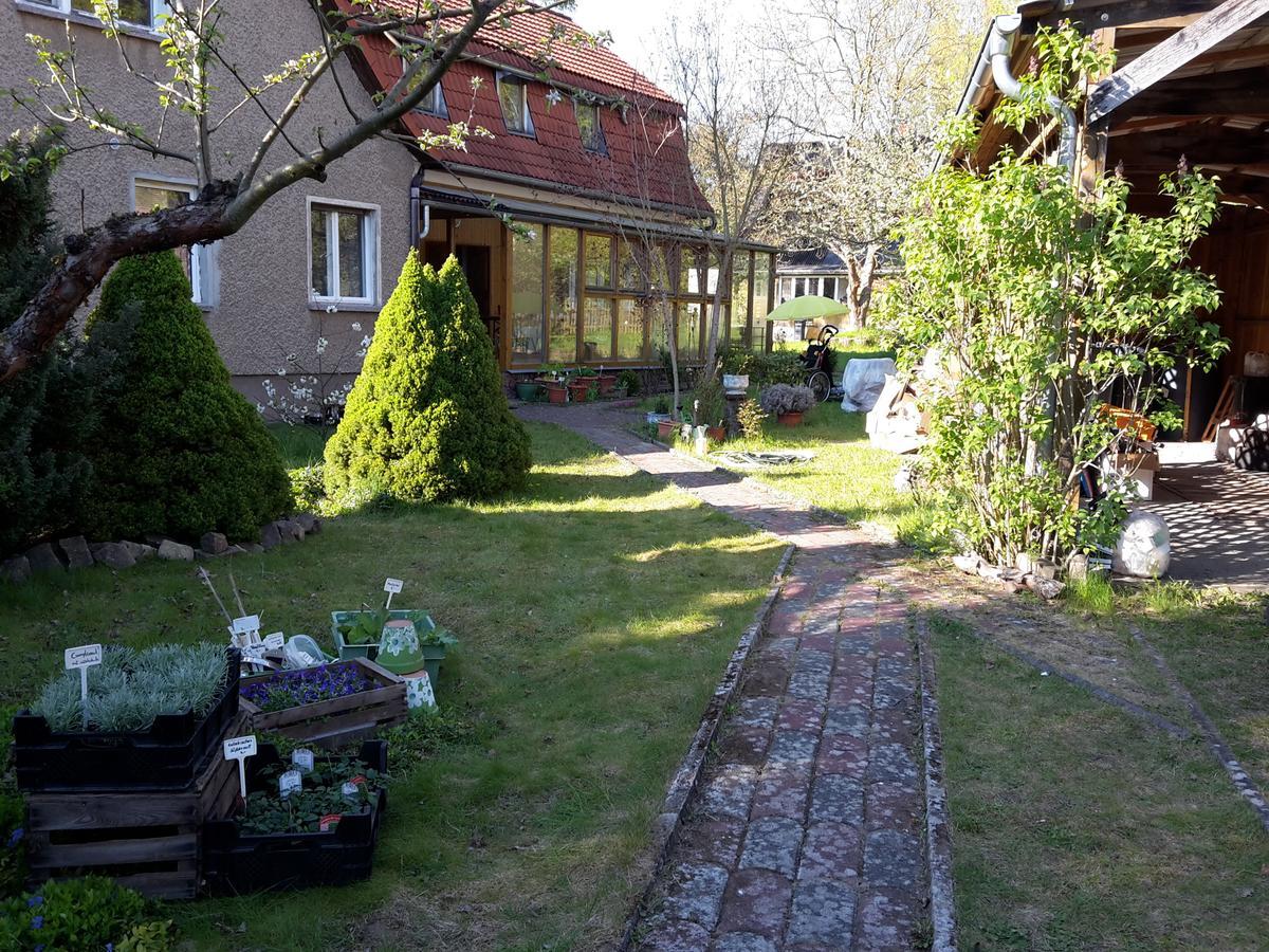 Ferienwohnung Kräuter-Heidi Schwielowsee Exterior foto